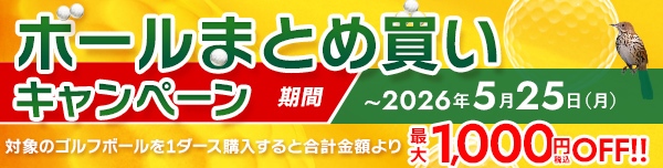ボールまとめ買いキャンペーン